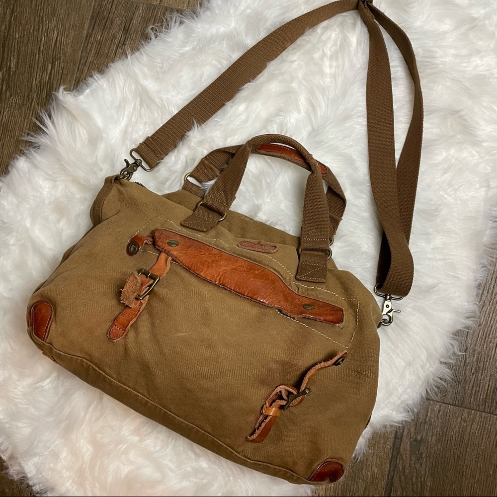 BEDSTU Townsend Canvas Messenger Bag